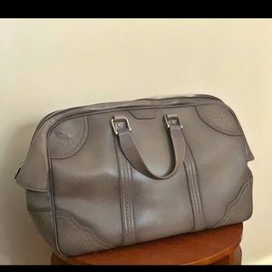 Gucci weekender leather bag
